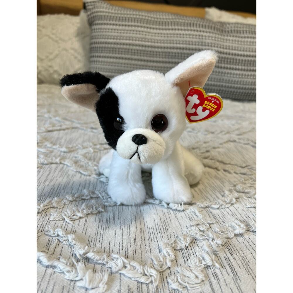 Ty Beanie Babies Marcel Realistic French Bulldog(41203) Stuffed Animal Plush
